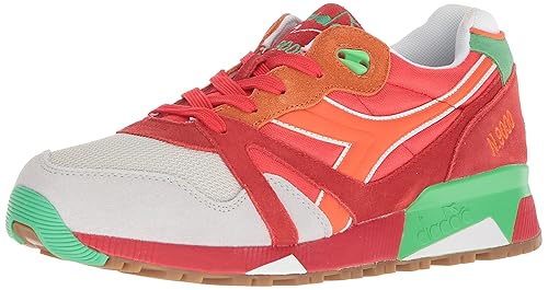 diadora n9000 white green orange