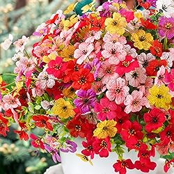 MACTING Artificial Flowers for Outdoors 24 Bundles