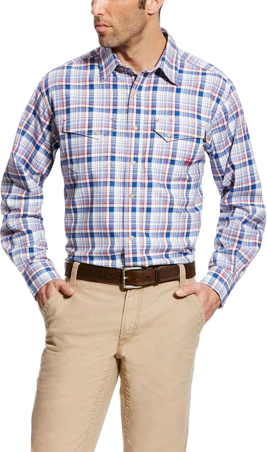 ARIAT Men’s Flame Resistant Button Down: Clothing
