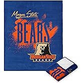 NORTHWEST NCAA Morgan State, Tradition, Silk Touch Throw Blanket, 50 x 60 Inches