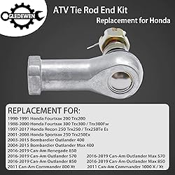 Tie Rod End Kit, Two Sets Ball Joint, Compatible