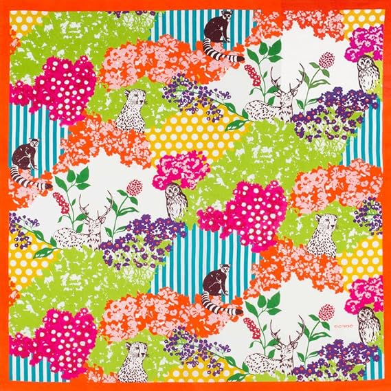 Amazon Co Jp 風呂敷 大判 97cm Echino エチノ 綿二四巾ふろしき Hide ハイド 日本製 風呂敷バッグ Hide ハイド オレンジ 服 ファッション小物