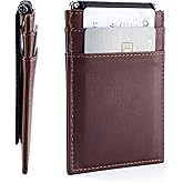 Dockem The Rȳd with Cash Corral Minimalist Modular Wallet, Genuine Leather