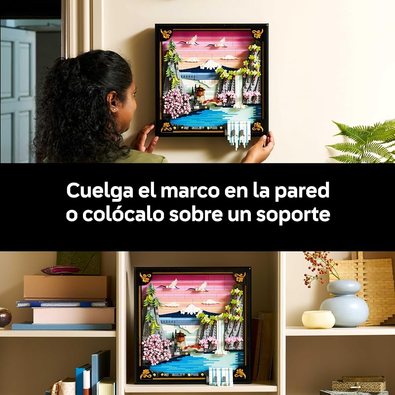 Art Paisaje Japonés con Cerezos en Flor 31218