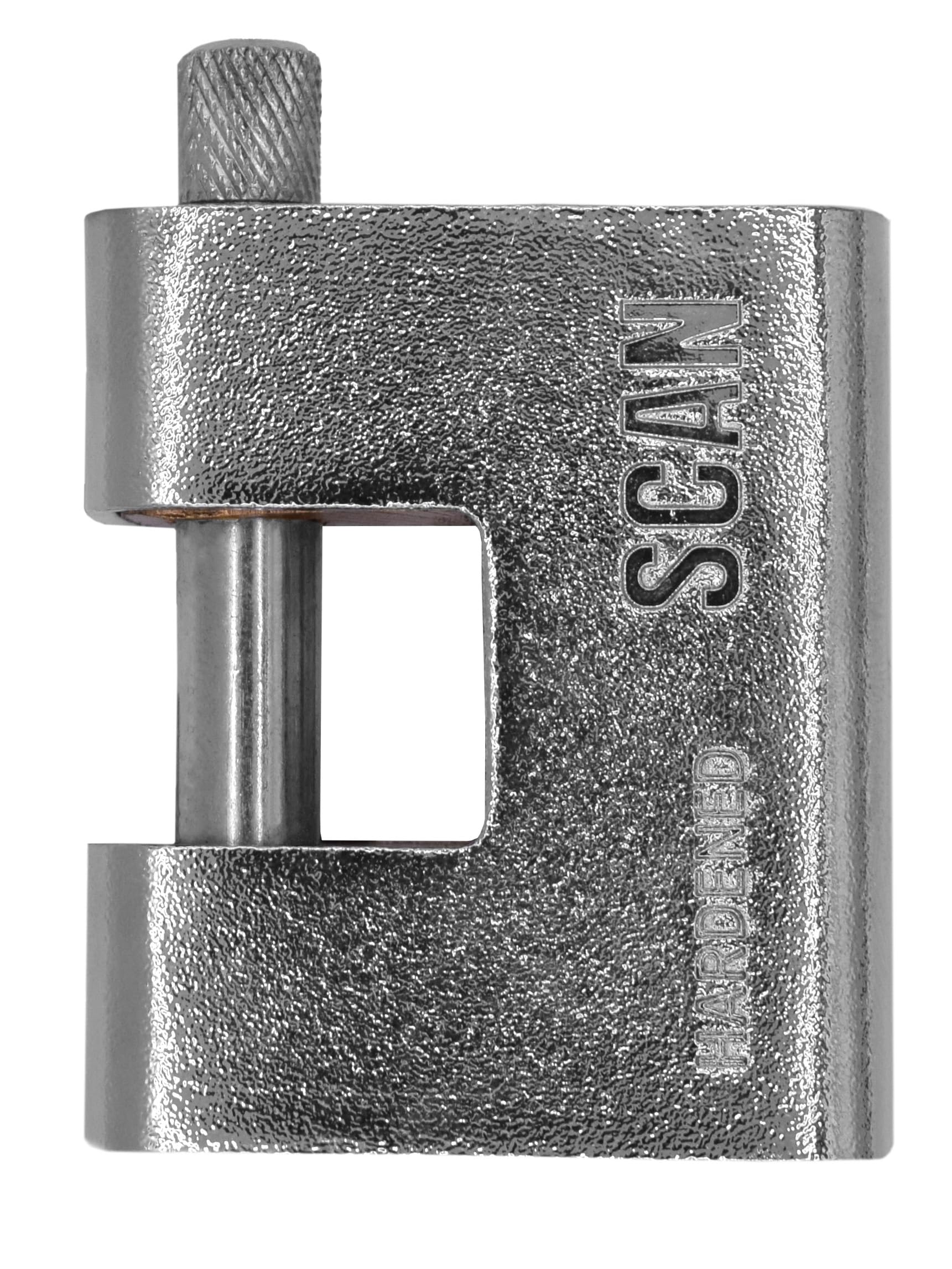 SCAN SCAPLA60SHUT Shuttered Padlock, Black