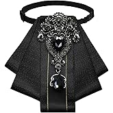 LJBFNN Bow Ties for Men Women, Pre-tied Bow Tie Crystal Rhinestone Bowties Men Women Wedding Party Banquet Prom Daily Work