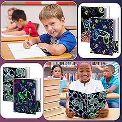 Kosiz 12 Pcs 9x12 Boy Video Game 2 Pocket