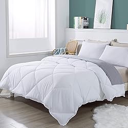 KASENTEX 90x90 Easy-Clean Reversible Comforter Set