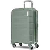 American Tourister Stratum 2.0 Expandable Hardside Luggage with Spinner Wheels, Carry-On, Jade Green
