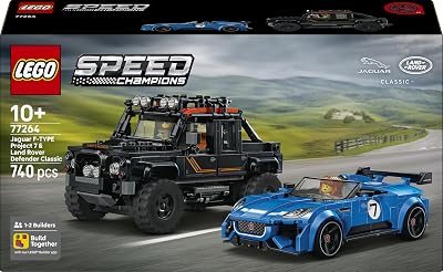 Speed Champions Jaguar Project 7 & Land Rover Defender 77264