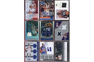 SUPERIOR SPORTS INVESTMENTS NBA Basketball Card Relic Game Used Jersey Autograph Hit Lot w/ 10 Relic Autograph or Jersey Cards Per Lot - PERFECT PARTY FAVOR or GIFT for NBA Collector or Fanatic Basketball Fan !