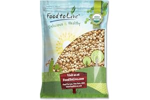 Organic Roasted Blanched Hazelnuts, 16 Pounds — Non-GMO, No Skin, Unsalted, Kosher, Vegan, Keto, Paleo, Dry Roasted Filberts 