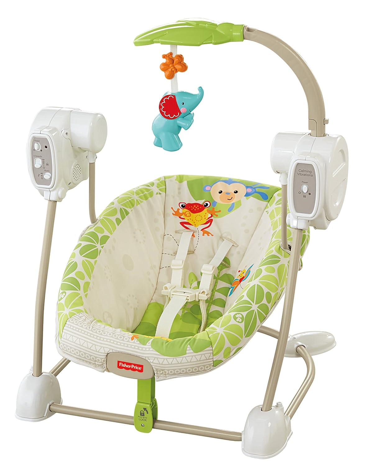 fisher price space saver swing