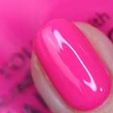 Nails.INC Be Your Inc.redible Self Sun Street Passage Neon Pink Nail Polish 14 view 4