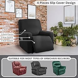 ULTICOR Squared Jacquard Design, 4-Piece, 1 Seat