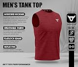TORO ACTIVA 20 Pack Running Muscle Sleeveless Tank Top Men Dry-Fit Workout view 8
