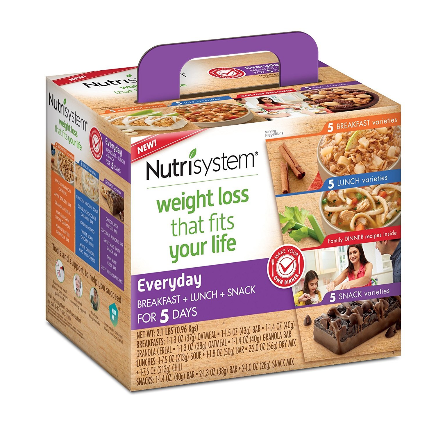 NUTRISYSTEM ® 5 Day JUMP START Weight Loss Kit, 20 Count