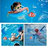 INCETUE Floating Pool Thermometer Clown Fish Easy Read for Pools & Spas view 6