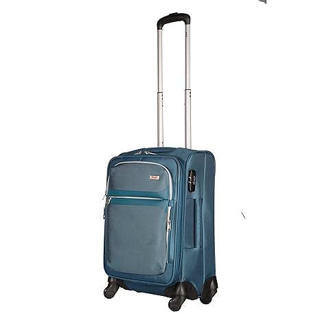 VIP Squad 55Cm Unisex Blue Cabin Soft Luggage