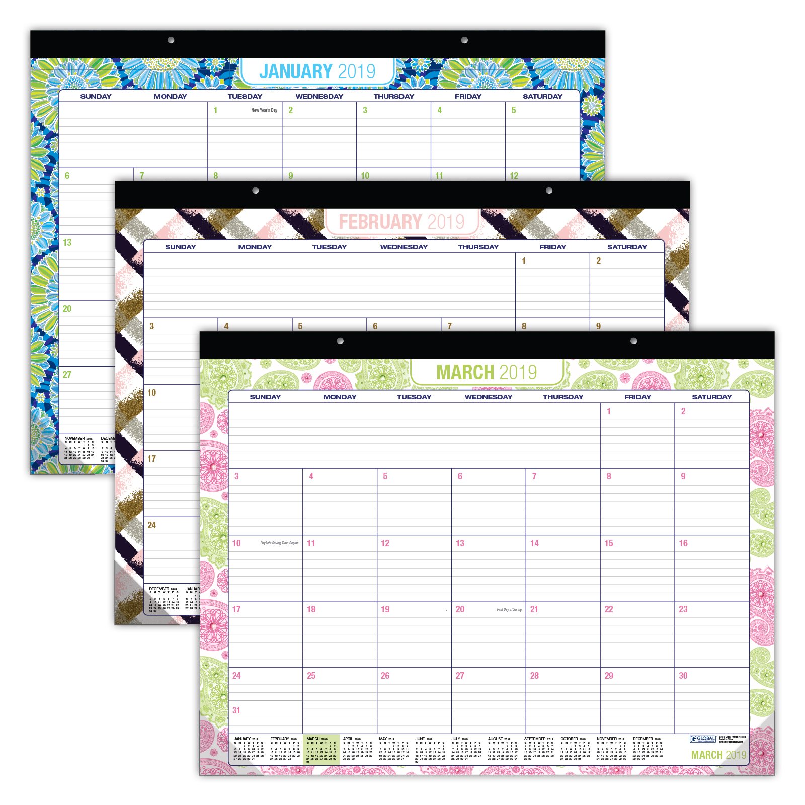 Desk Calendar 2019-22\