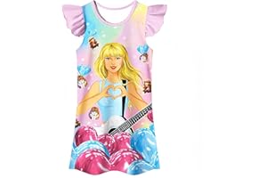 BENCENTI Super Star Singer Dress for Girls Princess Costume Halloween Carnival Birthday Party Clothing