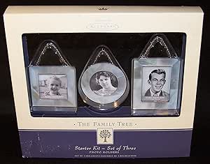 Hallmark Family Tree Starter Kit Mother of Pearl Set of 3 Hallmark 2003 QEP1337