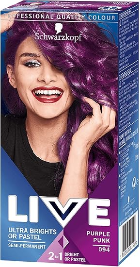 Schwarzkopf LIVE Color XXL Ultra Brights 94 Purple Punk