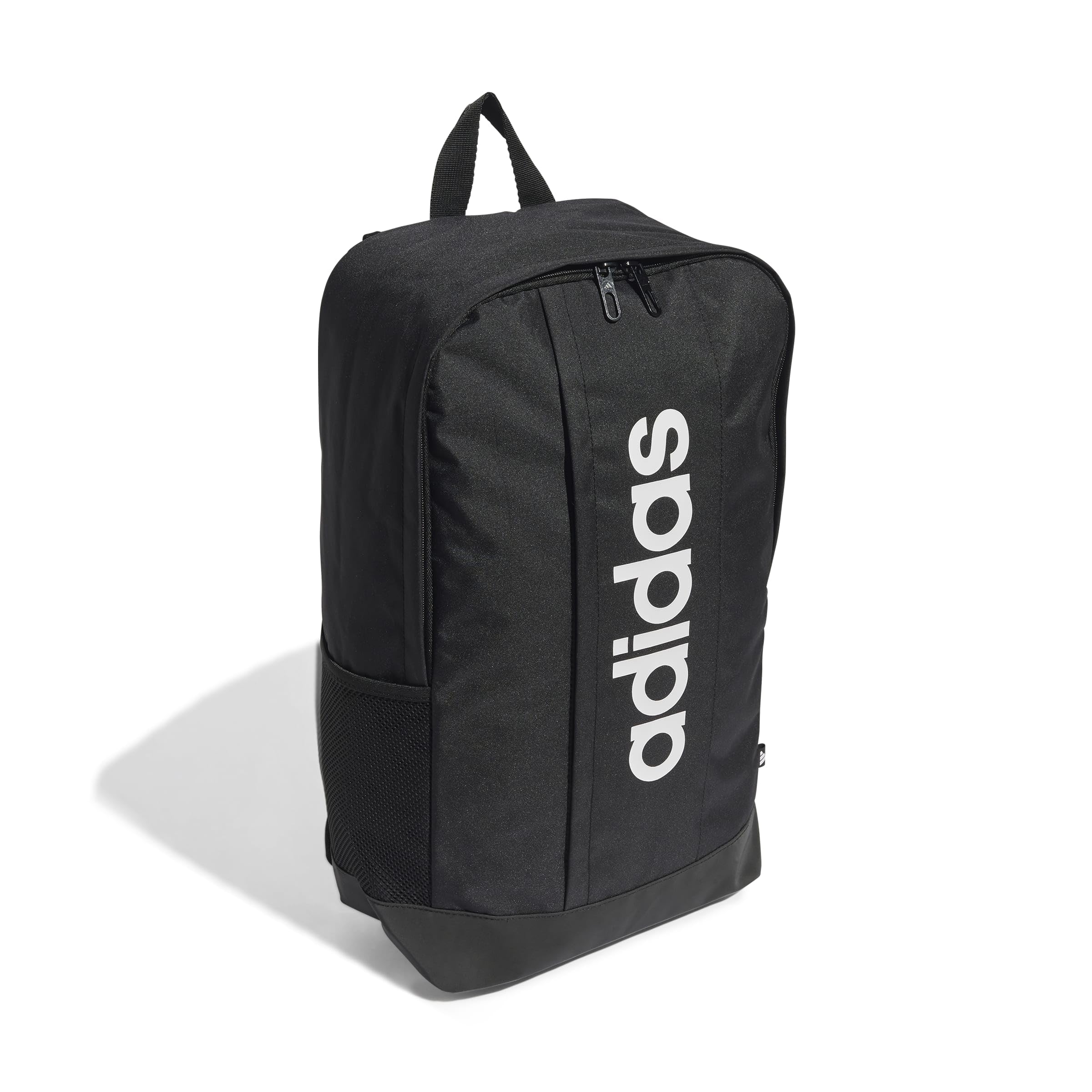 adidas Unisex LINEAR BACKPACK, black/black/white, One Size 3