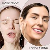 Dermaflage Full Coverage Concealer Palette 3 Colors Waterproof Cream Brush view 5