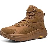 NORTIV 8 Men's Wide Toe Box Hiking Boots Low Drop Waterproof Outdoor Trekking Camping Shoes Katahdin