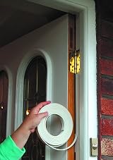 Stormguard 05SR033010MW 10m EPDM Self-Adhesive E Profile Draught Excluder White view 2