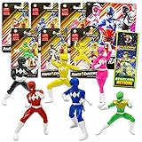 Power Rangers Action Figures Set - Bundle with 6