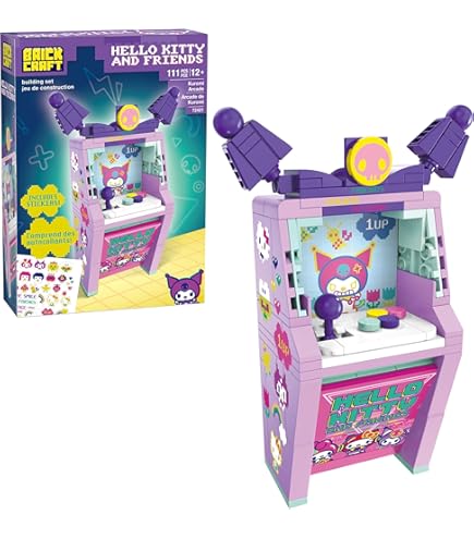 koromaru専用 Amazon.com: Brickcraft Hello Kitty and Friends Kuromi Arcade
