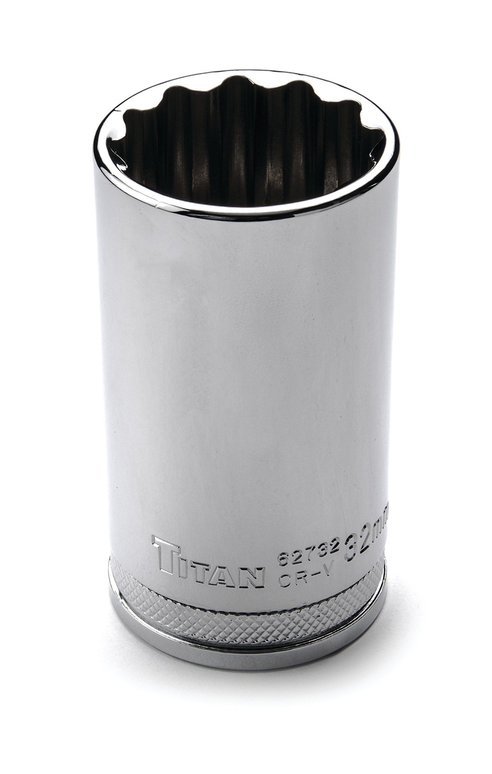Titan 62732 32mm 1/2" Drive 12 Pt. Deep Socket