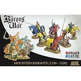 Wargames Atlantic The Baron's War Mounted Knights