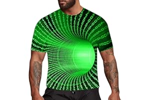 F_GOTAL MENS SHIRT F_Gotal Unisex 3D Novelty Tshirts Men Graphic Funny Tees 3D Printed Crewneck Short Sleeve Summer Casual Tees Blouse Tops