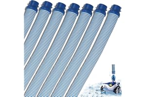 Fonixte 7 Pack R0527700 Pool Cleaner Hose Replacement Kit for Zodiac Baracuda MX6 X7 T3 T5 Swimming Pool Cleaner, 39 Inch Twist Lock Pool Vacuum Hose, One Year Warranty
