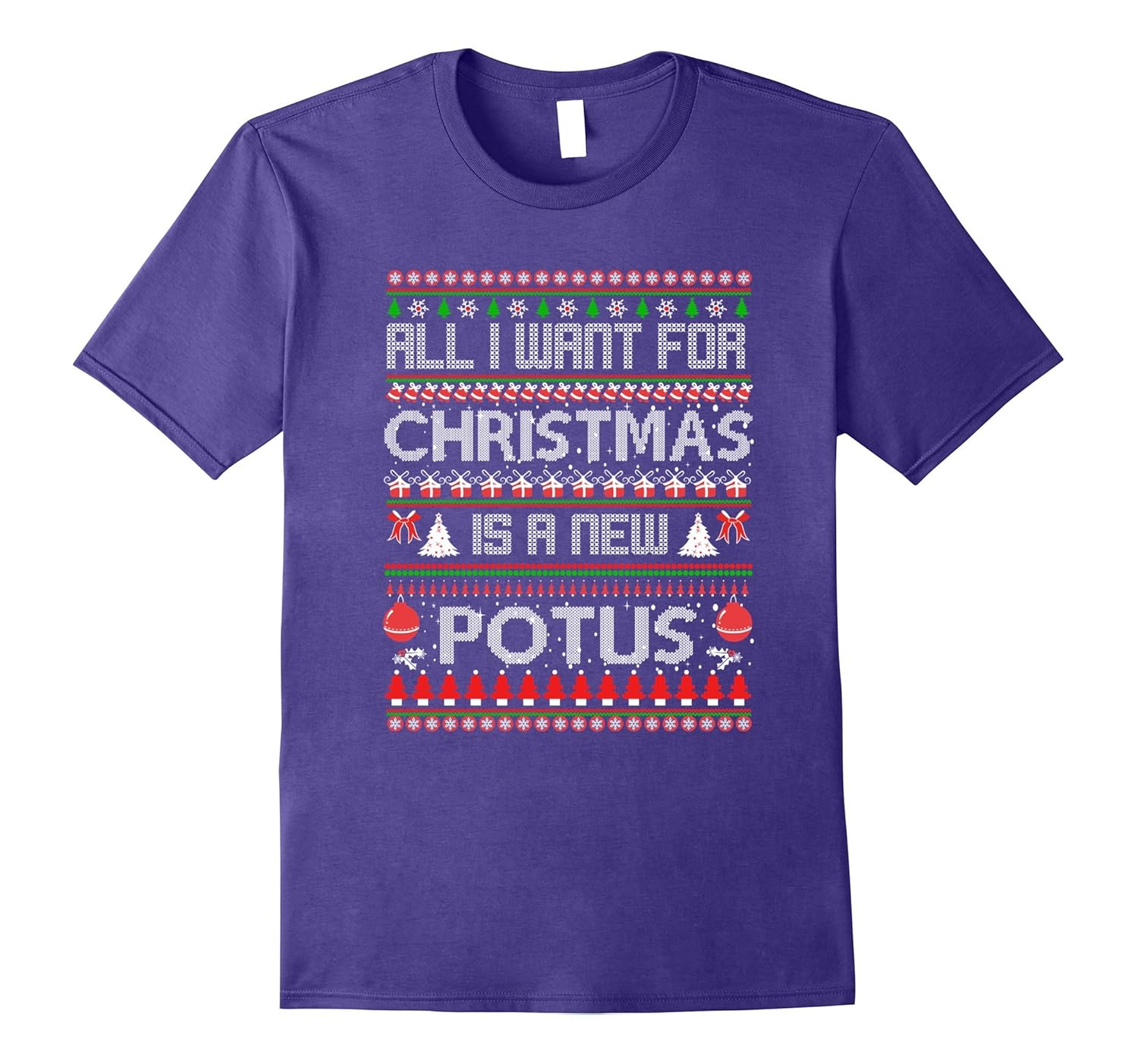 All I want for Christmas is a new POTUS T-shirt-ANZ