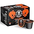 DEATH WISH COFFEE - Organic Pumpkin Spice Dark Roast Coffee Single Serve - Fair Trade, Arabica, Chai, Cardamom, Cinnamon, and Ginger Infused Spices (Pumpkin Chai, 10 Count)
