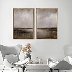 MUDECOR Framed Canvas Print Wall Art Set Misty