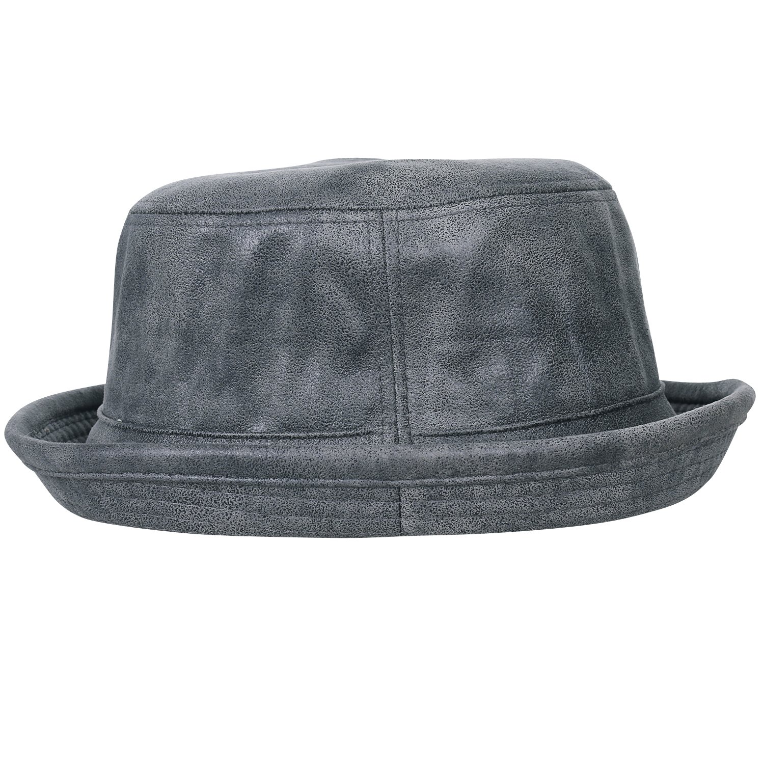 wide brim round top hat