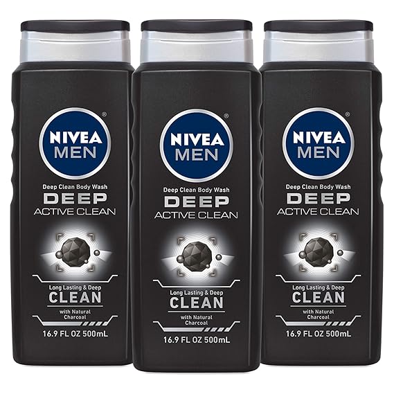 nivea active charcoal face wash