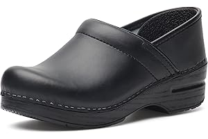 Dansko Women’s Professional Slip-On Clogs –Rocker Sole and Arch Support for Comfort-Ideal for Nursing, Food Service, Healthcare