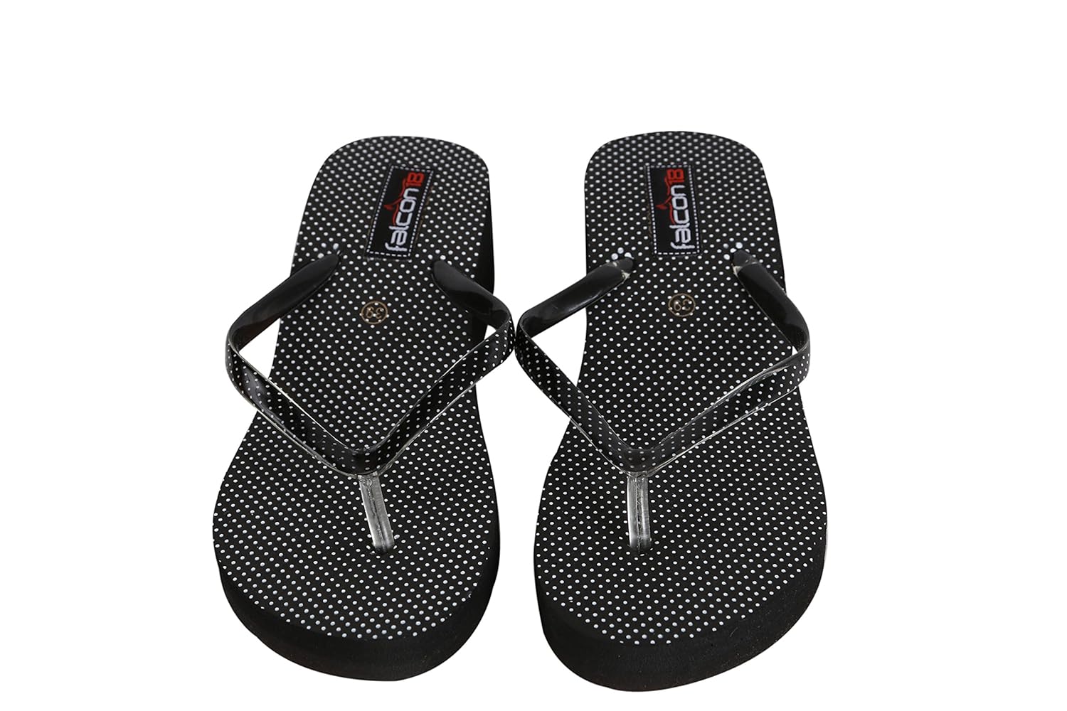 falcon18 casual flip-flop polka dot slippers for women