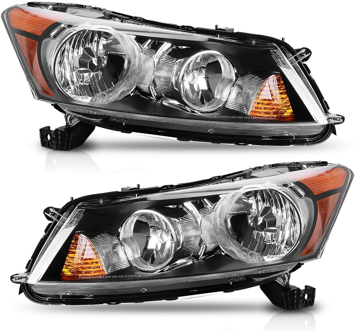 Headlight Assembly for 20082012 Honda Accord 4Door Sedan Driver