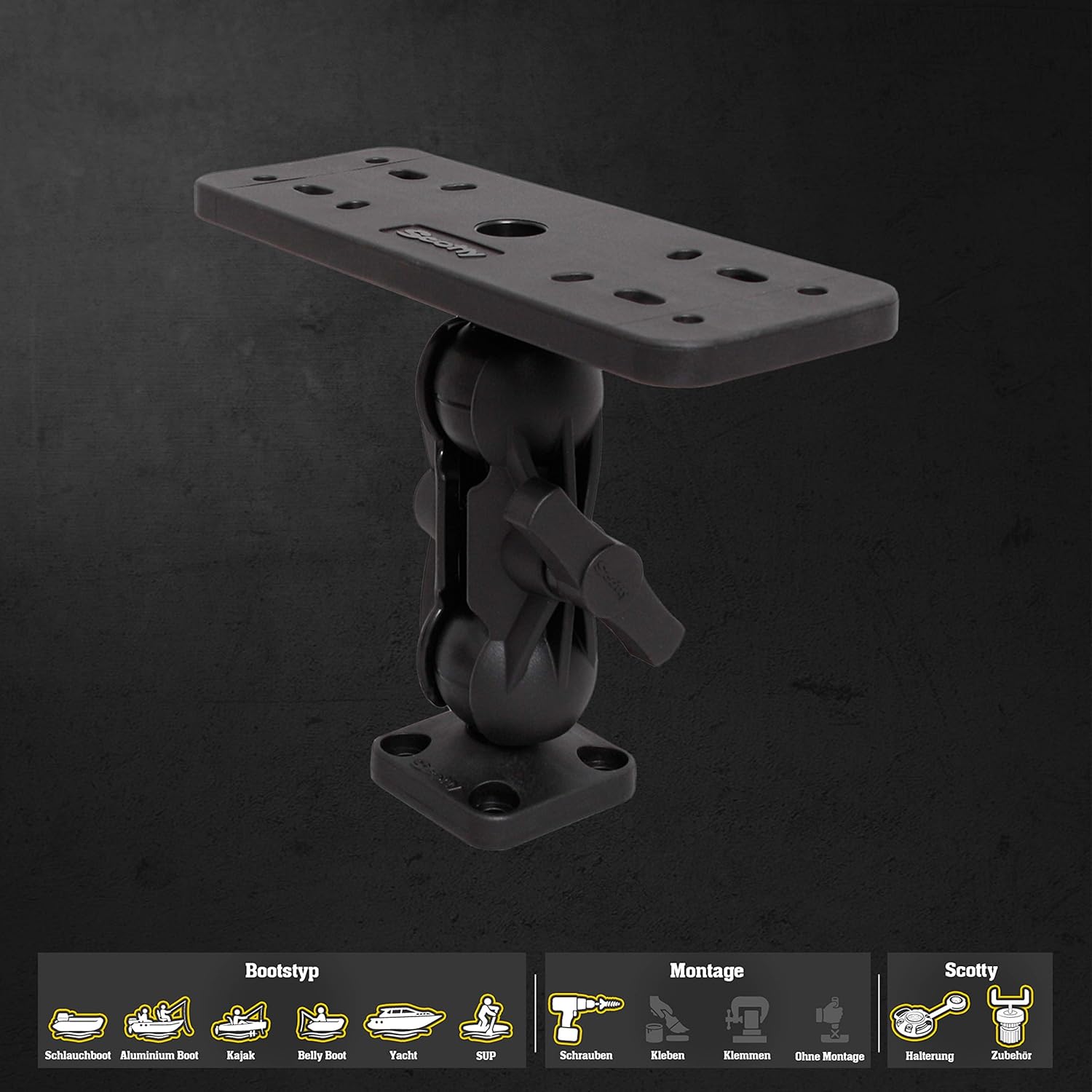 scotty 163 ball mount