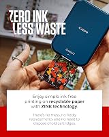Canon Zoemini 2 Portable Photo Printer Bluetooth 5.0 USB-C ZINK view 5