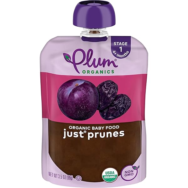 PLUM ORGANICS STAGE 1 ORGANIC BABY FOOD –...