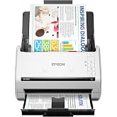 Epson DS-530 II Color Duplex Document Scanner 35 ppm/70 ipm High Speed | 50-Sheet Auto Document Feeder for PC and Mac Desktop Office Business Card Receipt Paper Scanning