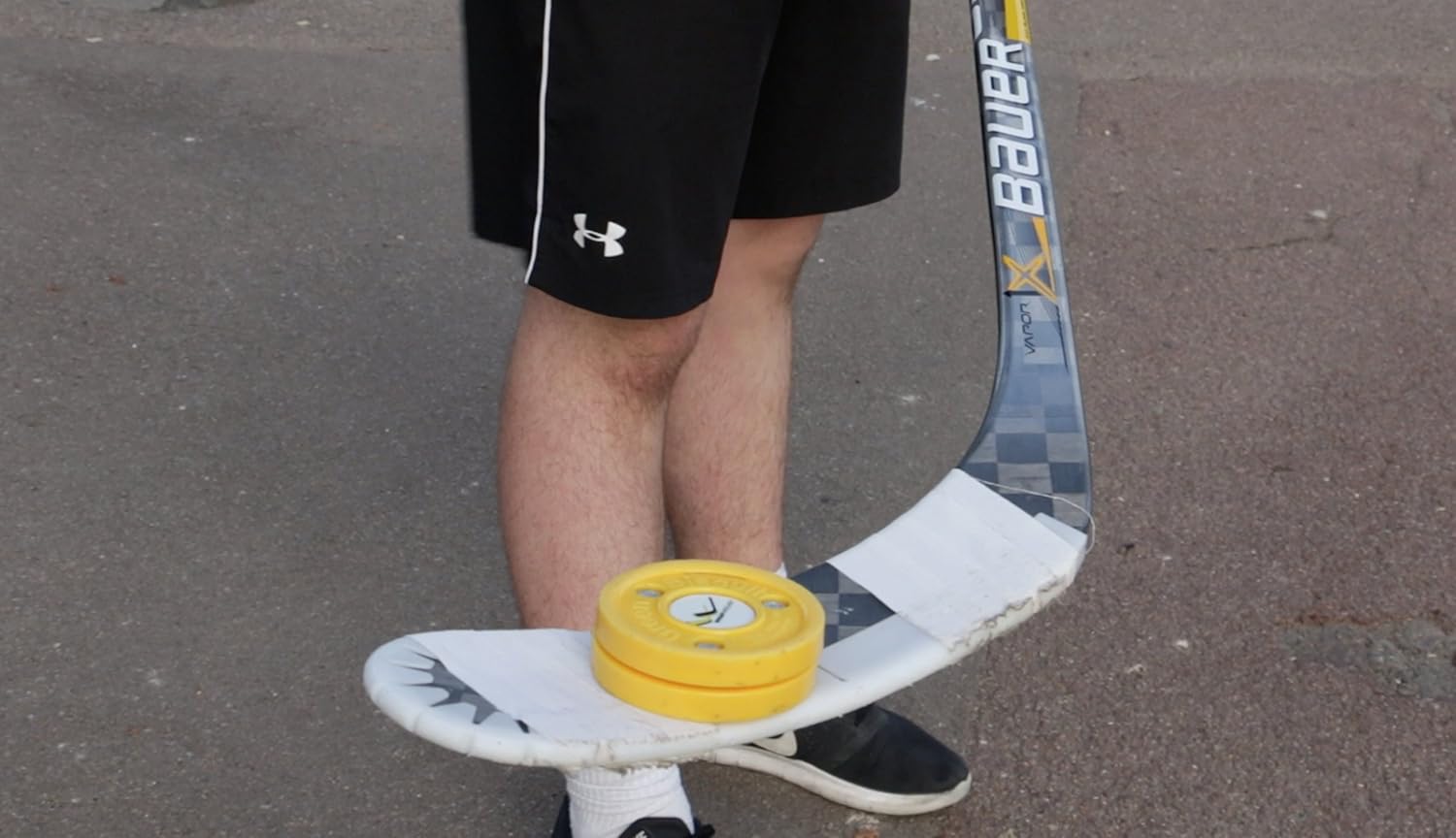 Wrap Around Hockey Stick Blade Protector - Hockey Training Equipment for Off Ice Practice - Accessories, Gear (White) : Sports & Outdoors